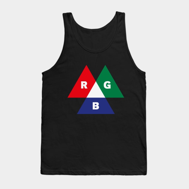 RGB Mode (Red - Green - Blue) Tank Top by MrFaulbaum